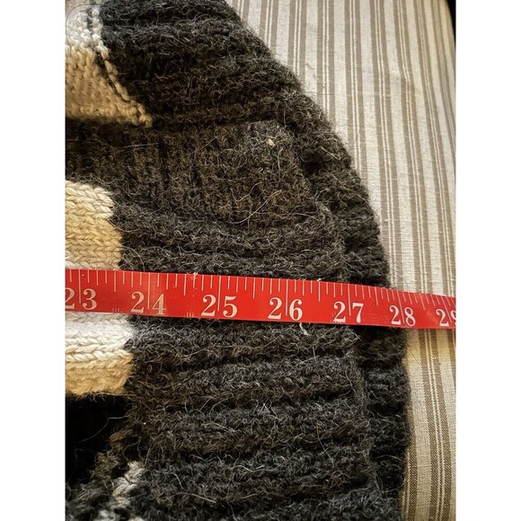 Vtg Peruvian 100% Alpaca Rare Southwestern Cardigan - Picture 6 of 7